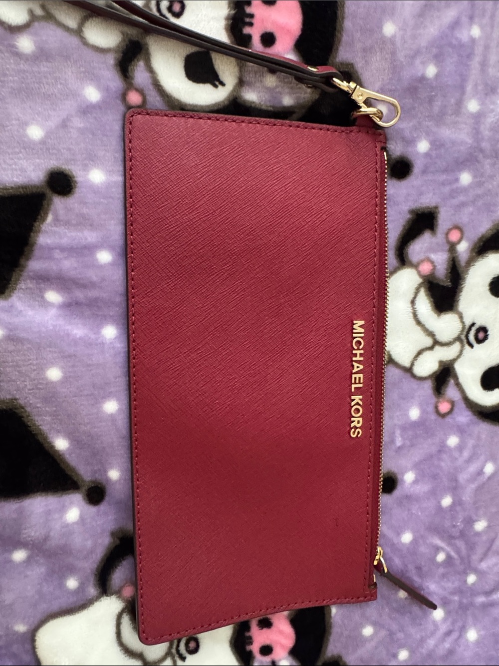 Michael Kors wristlet clutch